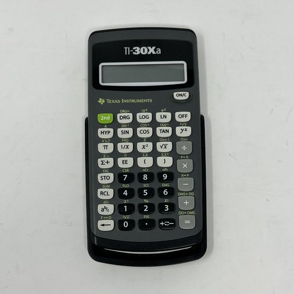 Texas Instruments TI-30X-A Scientific Calculator Cover TESTED Works TI-30A Solar - Picture 3 of 3